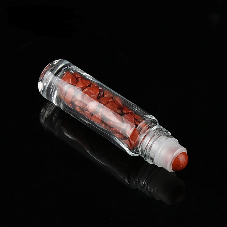 5ml 10ml 15ml bamboo roll on bottle with Steel Ball glass roll-on bottles