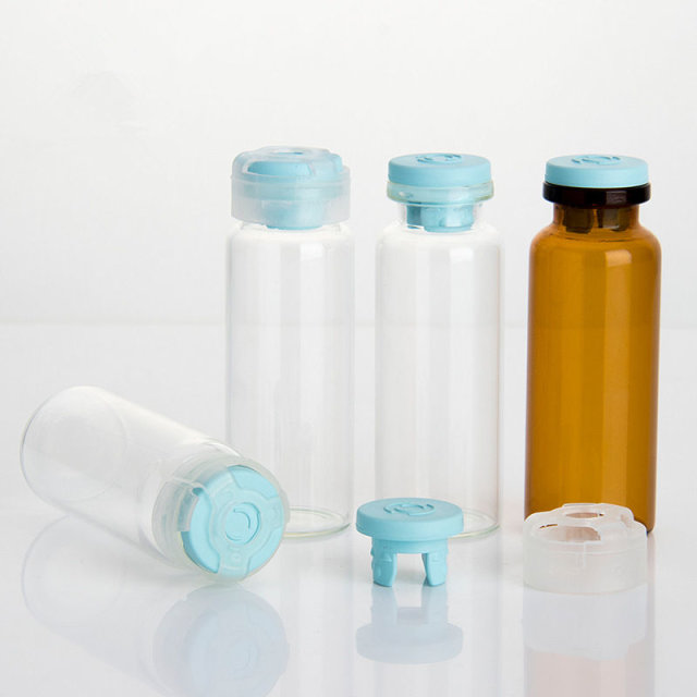 5ml 10ml 15ml oral liquid glass bottle, pharmaceutical glass tubing, glass vial for injection with rubber stoppers cap