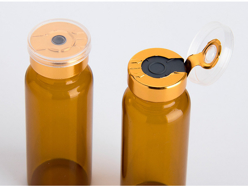 5ml 10ml 15ml oral liquid glass bottle, pharmaceutical glass tubing, glass vial for injection with rubber stoppers cap