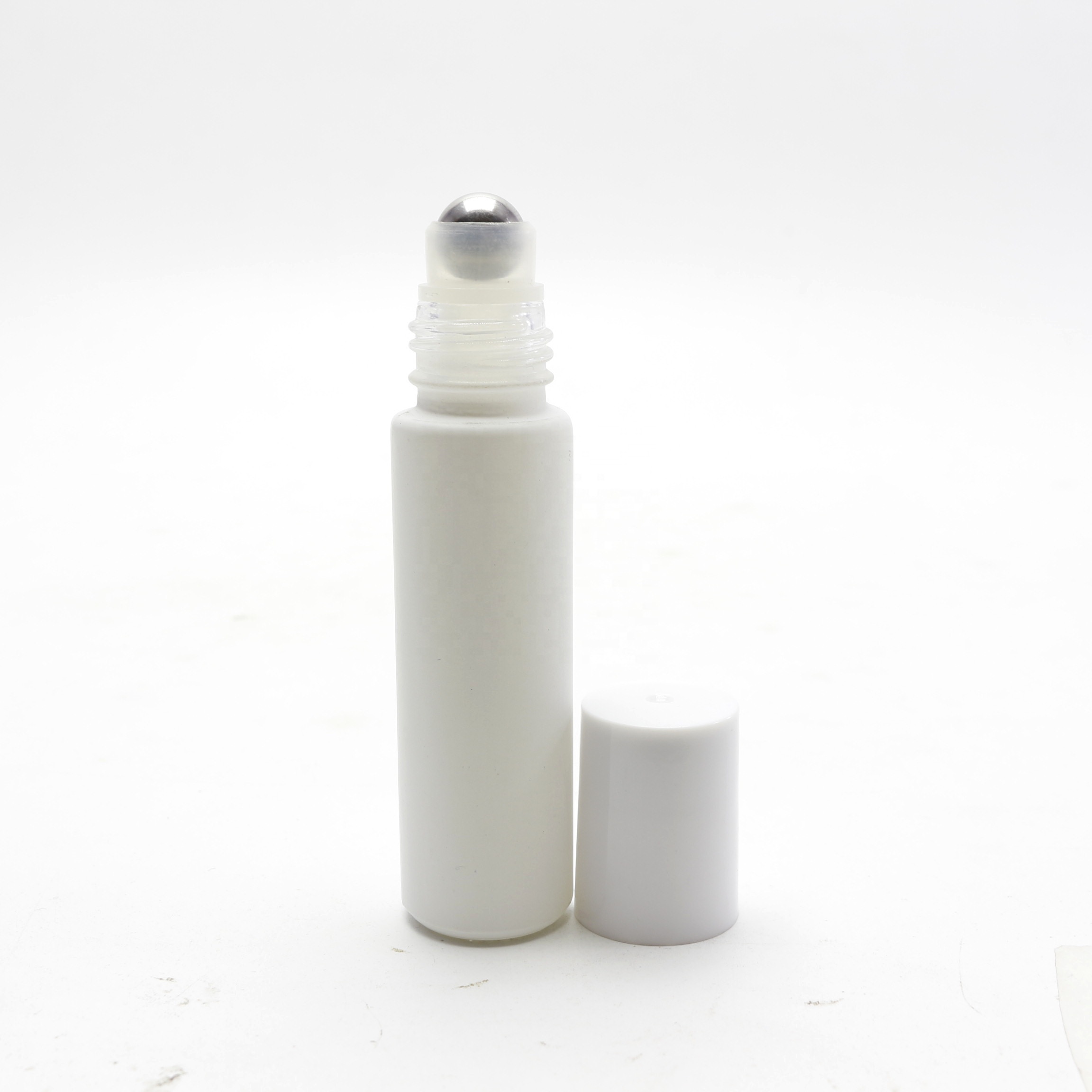 5ml 10ml 15ml white glass roll on bottles Roller-839R