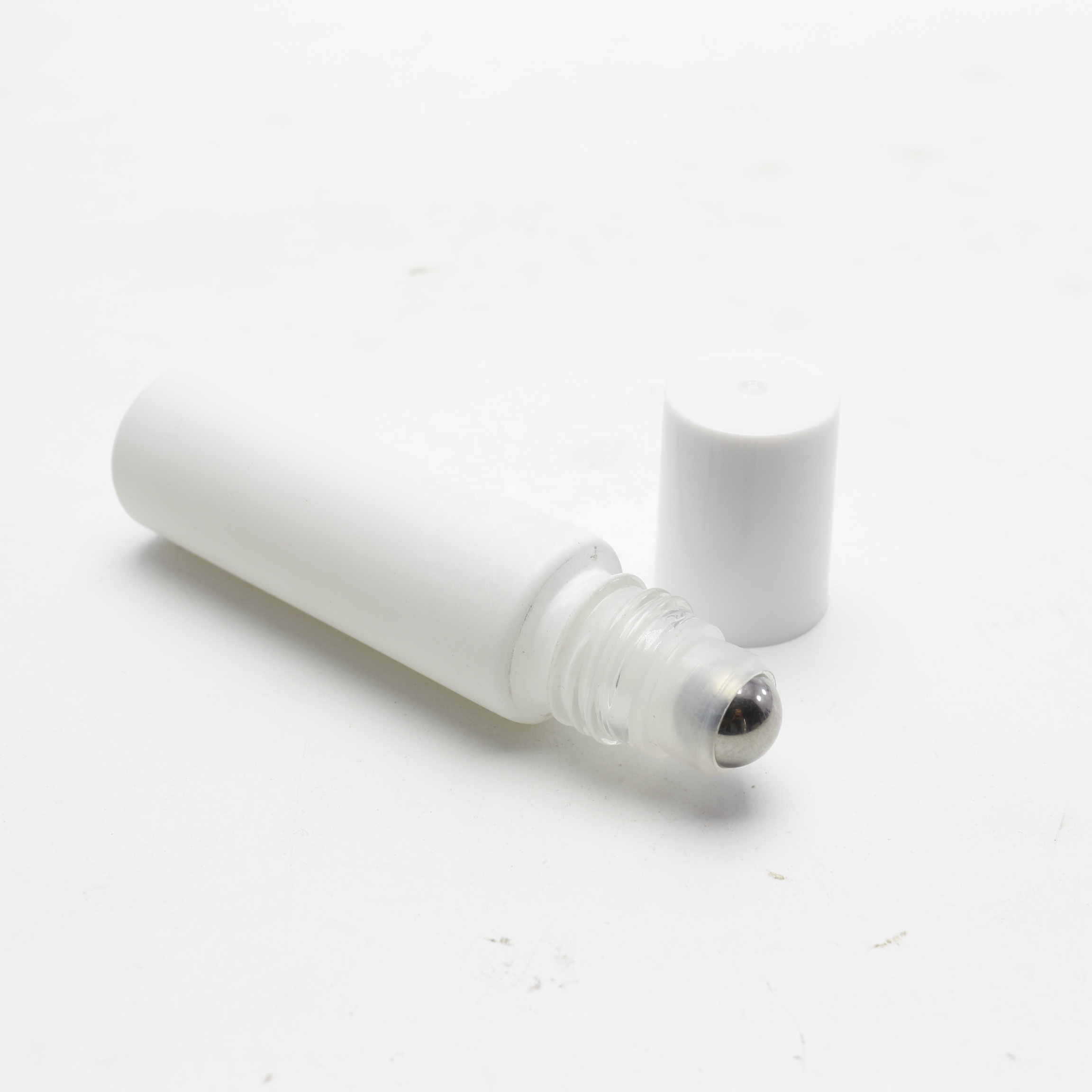 5ml 10ml 15ml white glass roll on bottles Roller-839R
