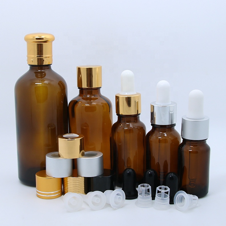 5ml 10ml 20ml 30ml 50ml 100ml cosmetics packaging glass essential oil bottle with essential oil dropper bottle