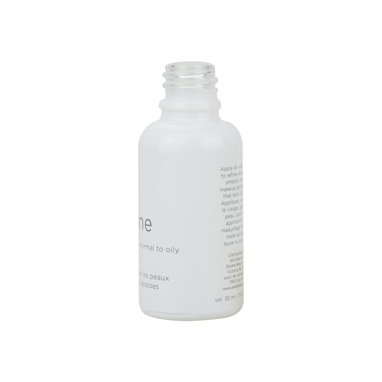 5ml 10ml 20ml 30ml 50ml 100ml painting white fancy essential oil glass bottle bamboo lid