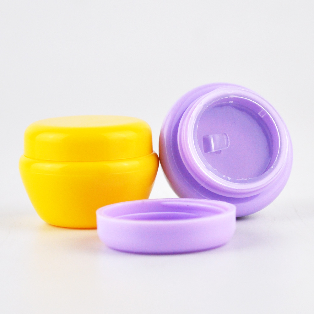 5ml 10ml 20ml 30ml 50ml lip balm plastic jar with gift box for face cream cosmetic
