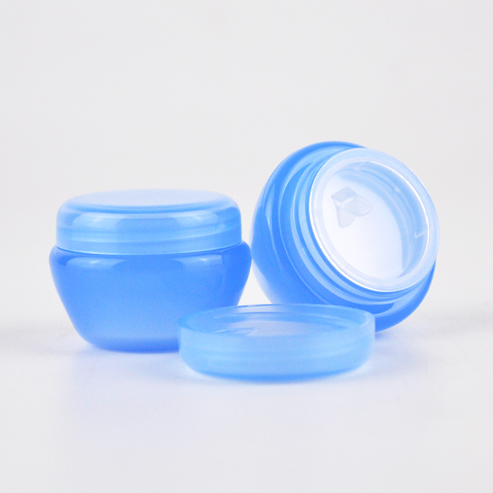 5ml 10ml 20ml 30ml 50ml lip balm plastic jar with gift box for face cream cosmetic