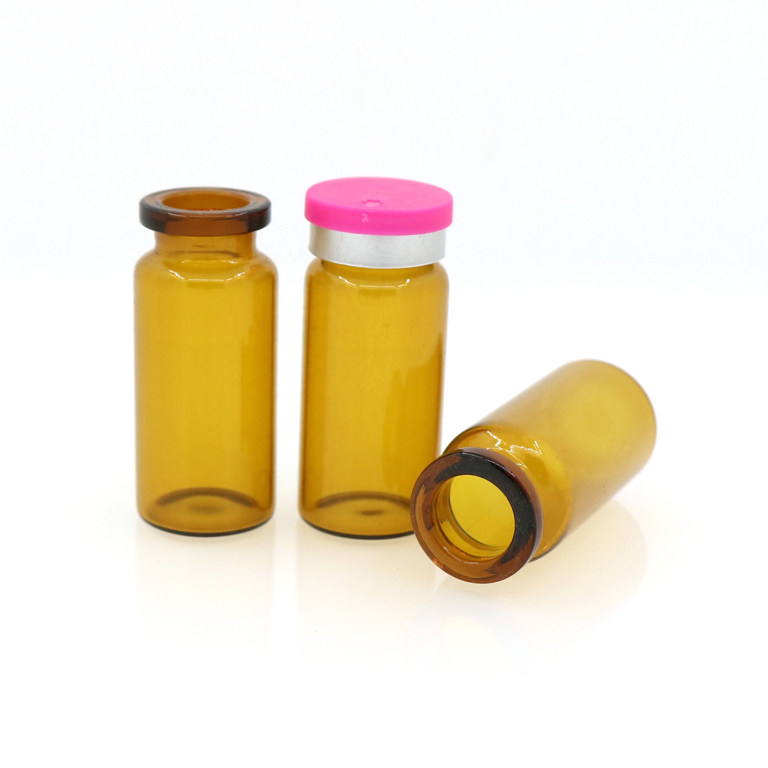 5ml 10ml 20ml 50ml 100ml amber pharmaceutical penicillin bottle vial with dropper