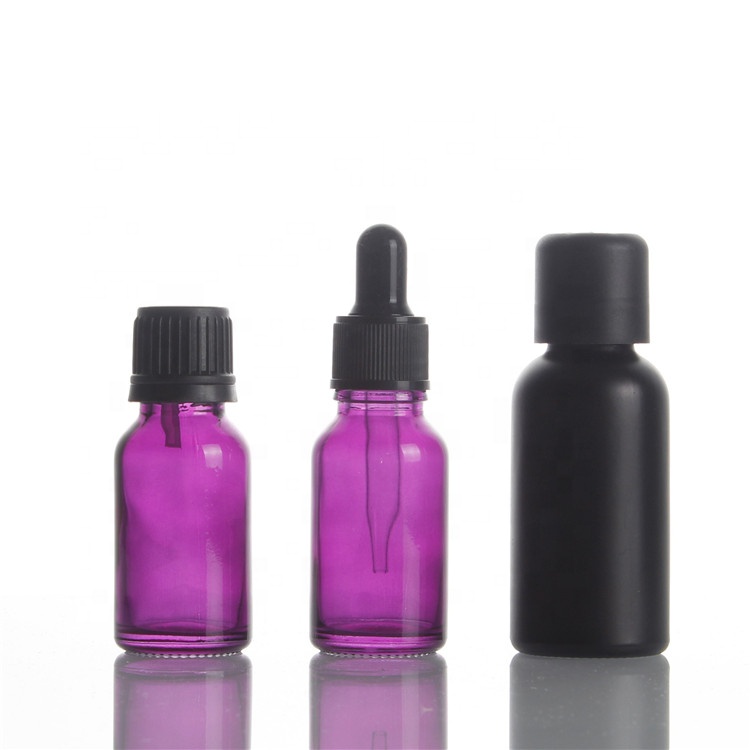 5ml 10ml 20ml 50ml Glass Dropper Essential Oil boston Bottle with dropper sprayer screw cap