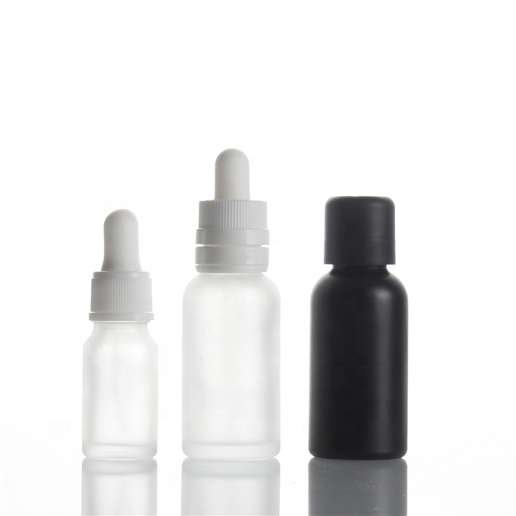 5ml 10ml 20ml 50ml Glass Dropper Essential Oil boston e-liquids Bottle with dropper sprayer screw cap pipettes