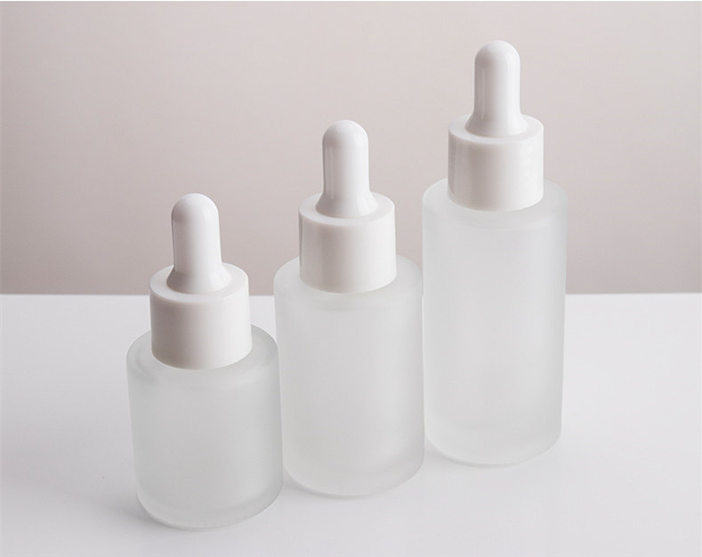5ml 10ml 20ml Amber Glass Dropper Bottles Essential Oil Bottle Customize 30ml 50ml 100ml Frosted Cosmetic Bottle