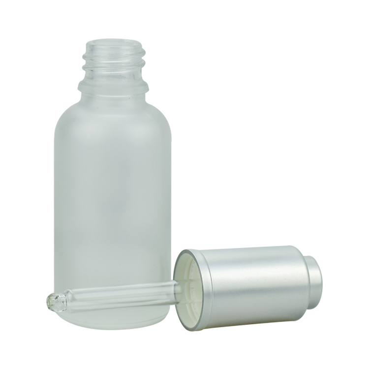 5ml 10ml 30ml 50ml 100ml Clear Frosted Glass Essential Oil Bottles 0.5OZ 1OZ 2OZ 4OZ 8OZ 16OZ Clear Frosted Boston Bottles