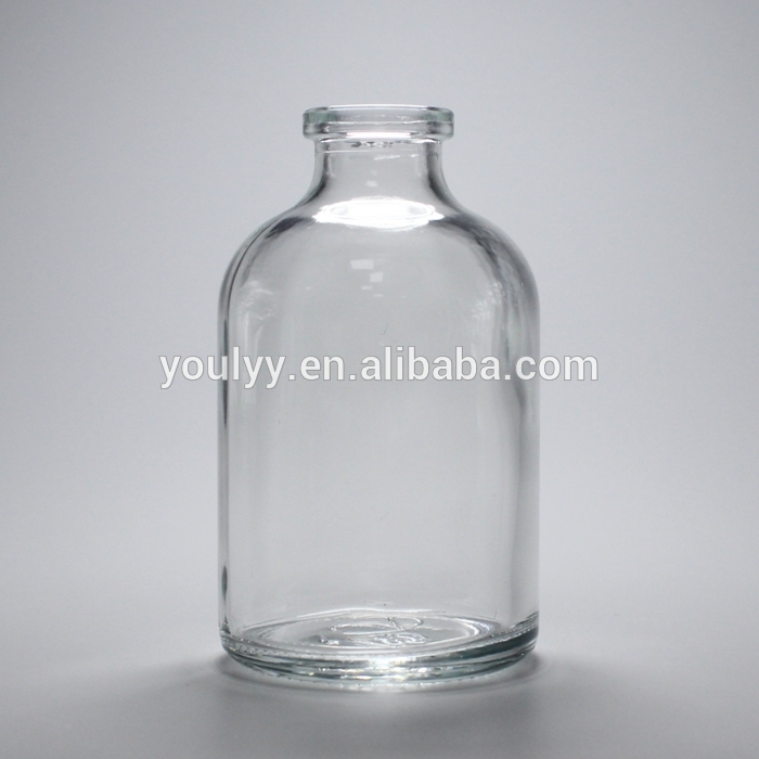 5ml 10ml 30ml 50ml 100ml Clear Glass Bottle Vial