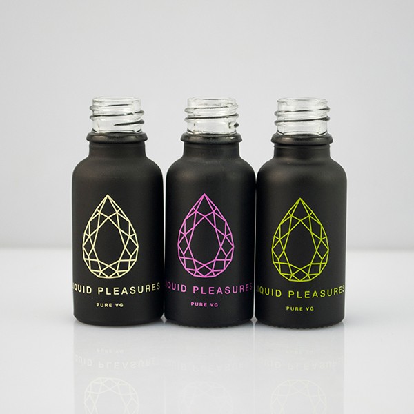 5ml 10ml 30ml 50ml 100ml frosted matte black essential oil glass dropper bottle with bamboo cap