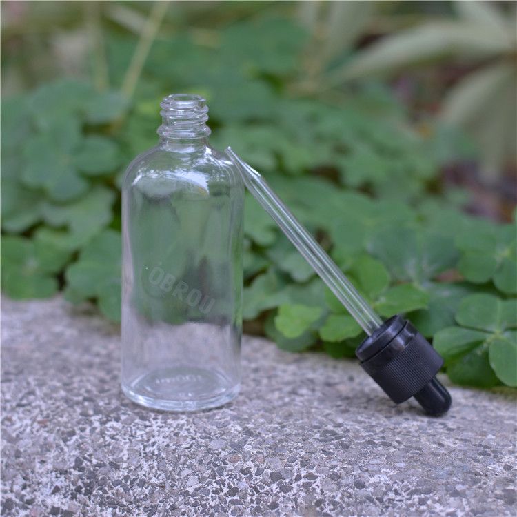 5ml 10ml 50ml 100ml perfume bottles for liquor glass dropper bottle with glass pipette
