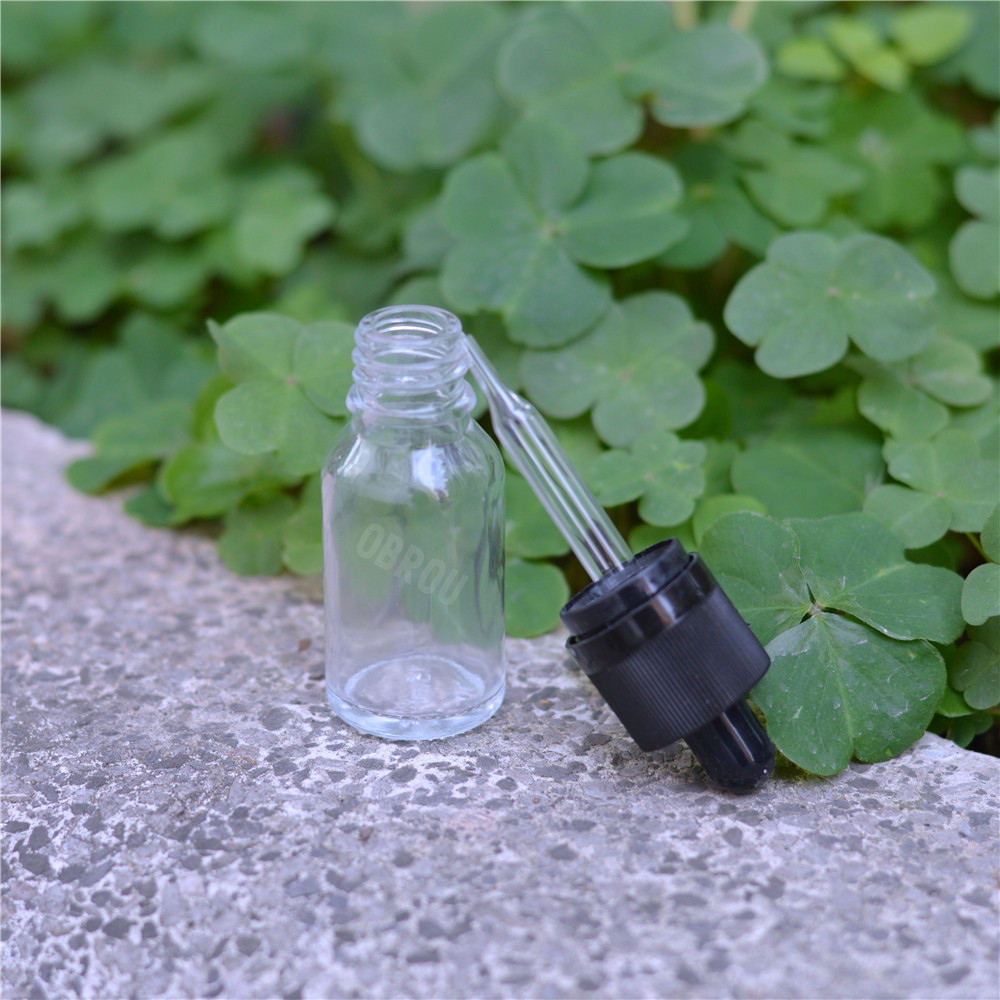 5ml 10ml 50ml 100ml perfume bottles for liquor glass dropper bottle with glass pipette