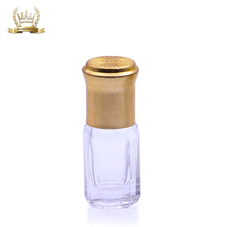 5ml 10ml Amber Blue Clear Glass Roll On Perfume Attar Essential Oil Bottle with Roller Ball Cap