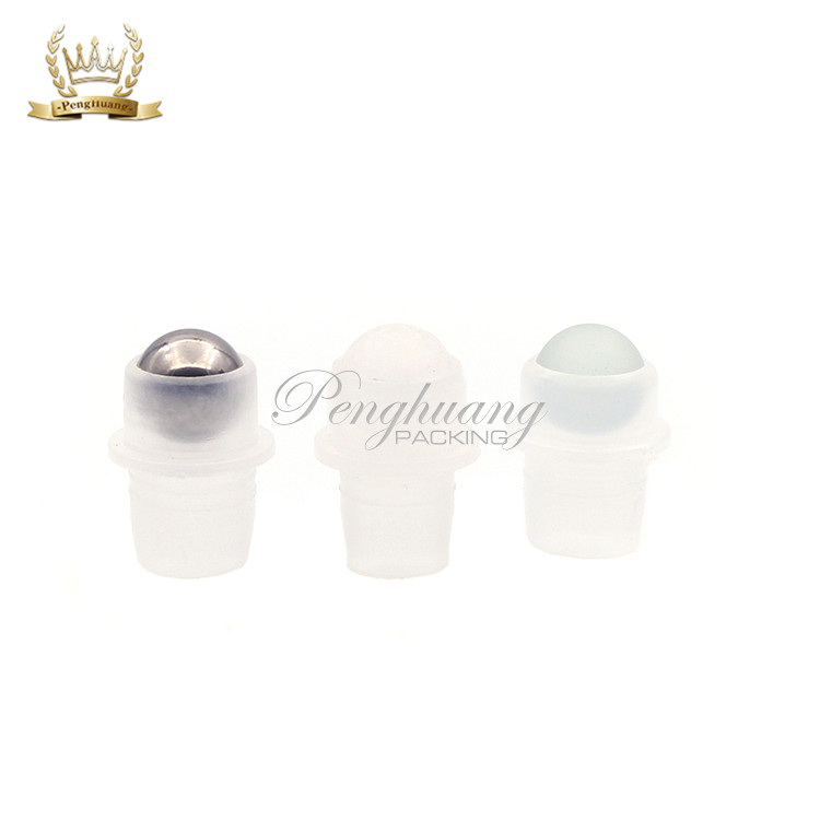 5ml 10ml Amber Blue Clear Glass Roll On Perfume Attar Essential Oil Bottle with Roller Ball Cap