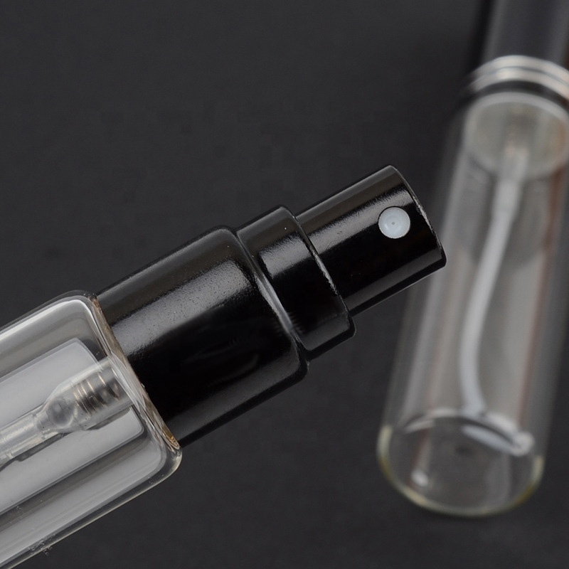 5ml 10ml Cosmetic spray bottle vials tubes glass perfume bottles paypal accept (GPM25)