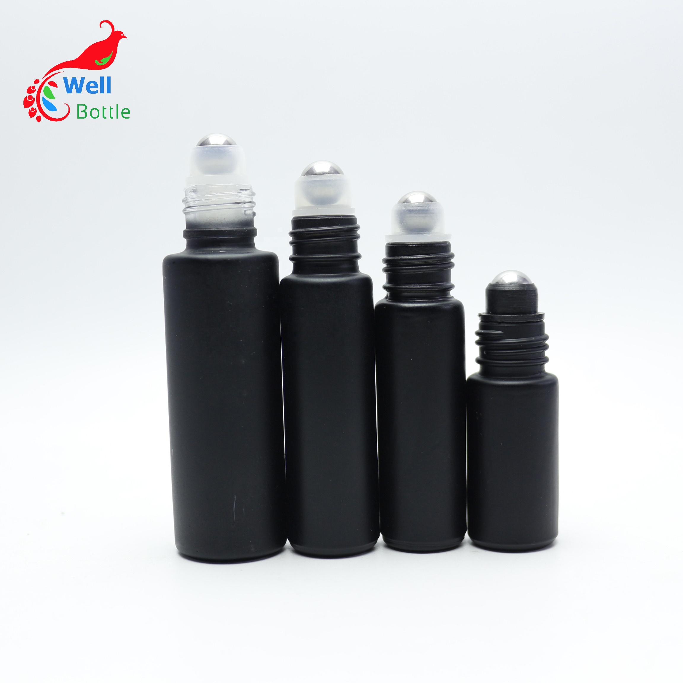 5ml 10ml Empty Roll On Bottle Stainless Steel Roller Ball Liquids Perfume Oil RO85E