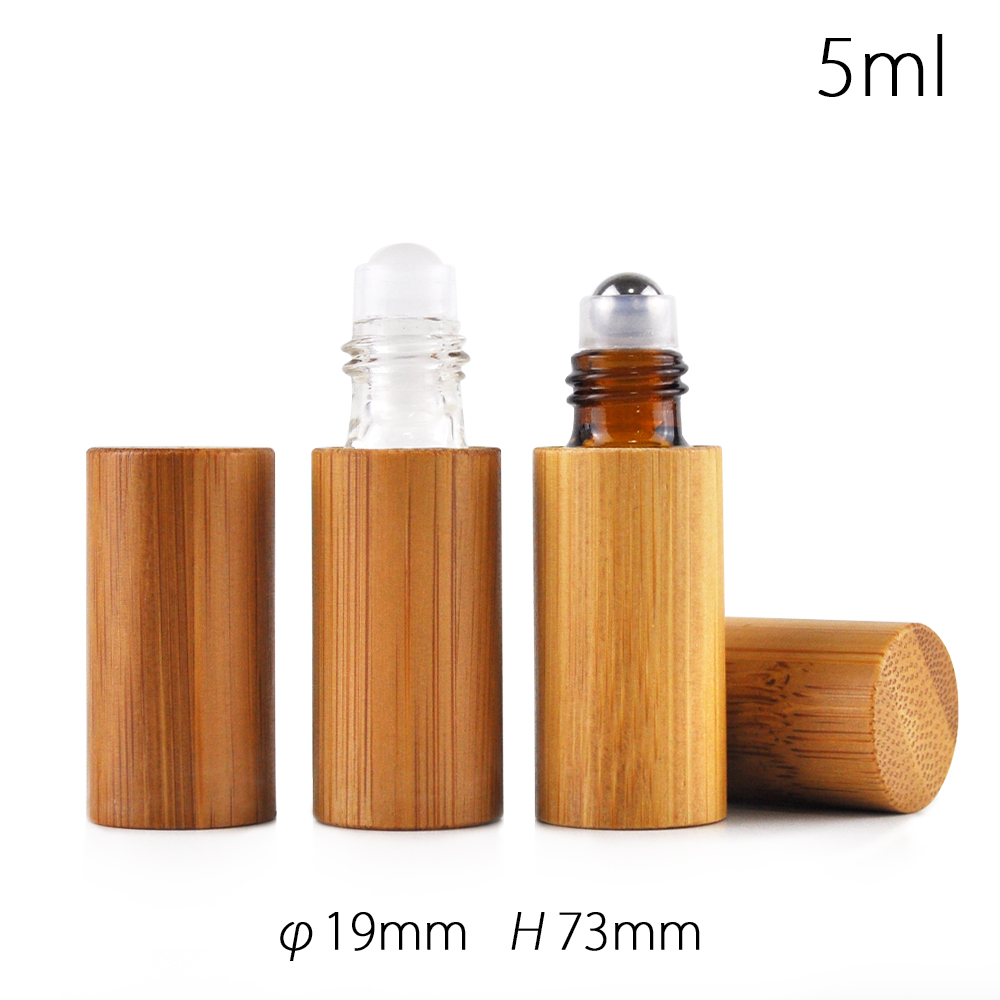 5ml 10ml Environmental and luxury glass vial roll on bottle for glass ball eye cream container