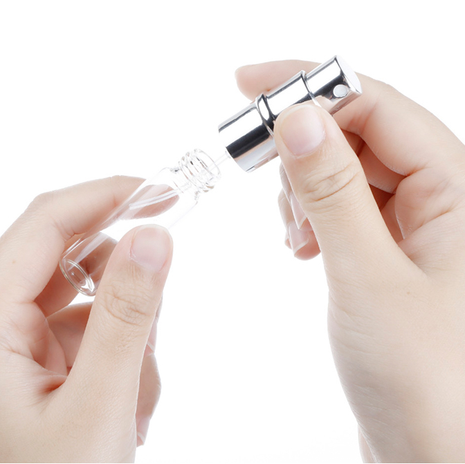 5ml 10ml Portable Mini Refillable Perfume Atomizer Travel Empty Spray Glass Bottle