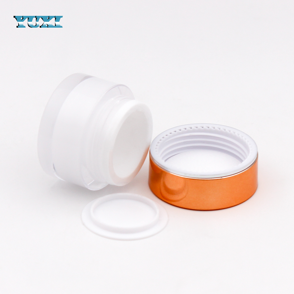 5ml 10ml clear acrylic cosmetic jars