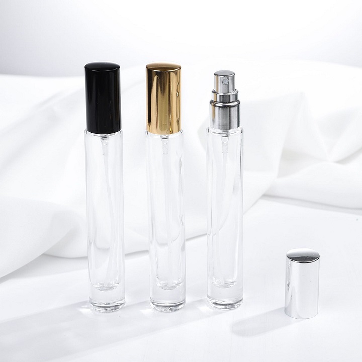 5ml 10ml clear perfume bottles with sprayer personalised pocket perfume spray bottles refillable bottle atomizer