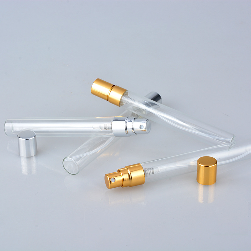 5ml 10ml clear perfume bottles with sprayer personalised pocket perfume spray bottles refillable bottle atomizer