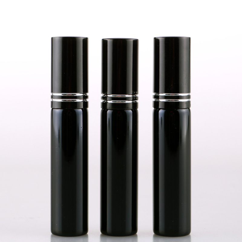 5ml 10ml electroplating UV glass tube electro-aluminum spray perfume sub-bottle lotion spray bottle perfume glass vial