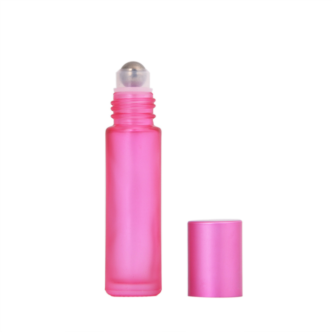 5ml 10ml empty mini matte frosted color glass bottles roller bottles roll on bottle for essential oil wholesale
