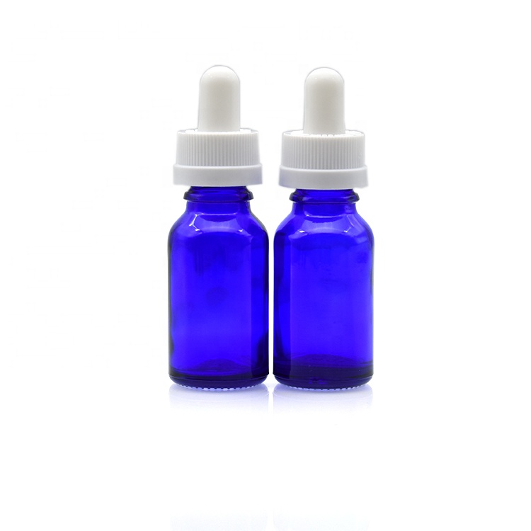 5ml 10ml eye face essential oil cosmetic packaging 30 ml glass dropper bottle for serum with black childproof cap
