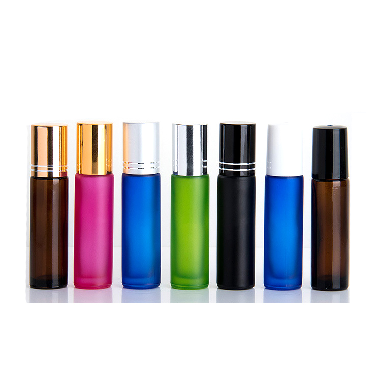 5ml 10ml glass amber essential oil roll on 10ml perfume glass bottle 5ml for eye cream