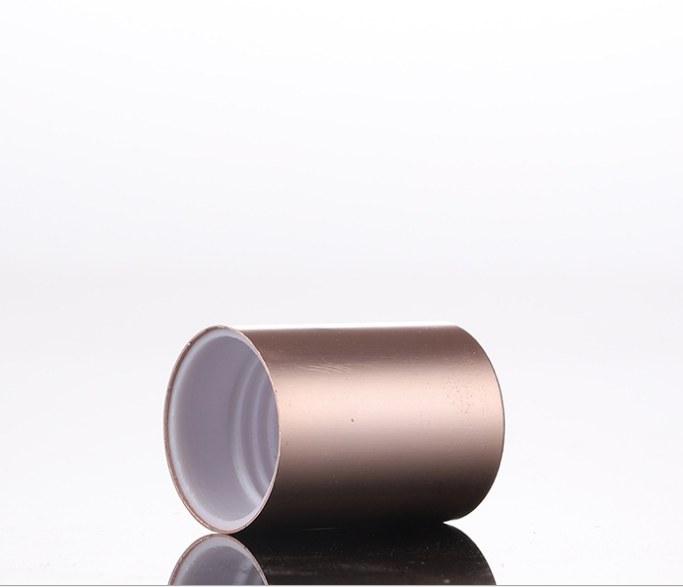 5ml 10ml rose Gold glass roll on bottle with glass roller and cap