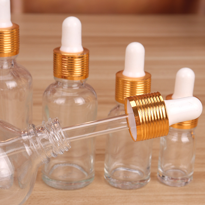 5ml 15ml 20ml 30ml 50ml 100ml amber glass dropper bottle essential oil bottle clear bottle