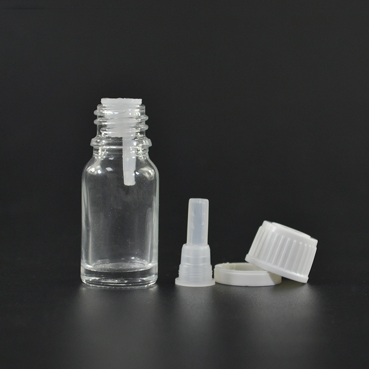 5ml 15ml 20ml 30ml 60ml 10ml amber glass essential oil bottle with orifice reducer with tamper evident cap