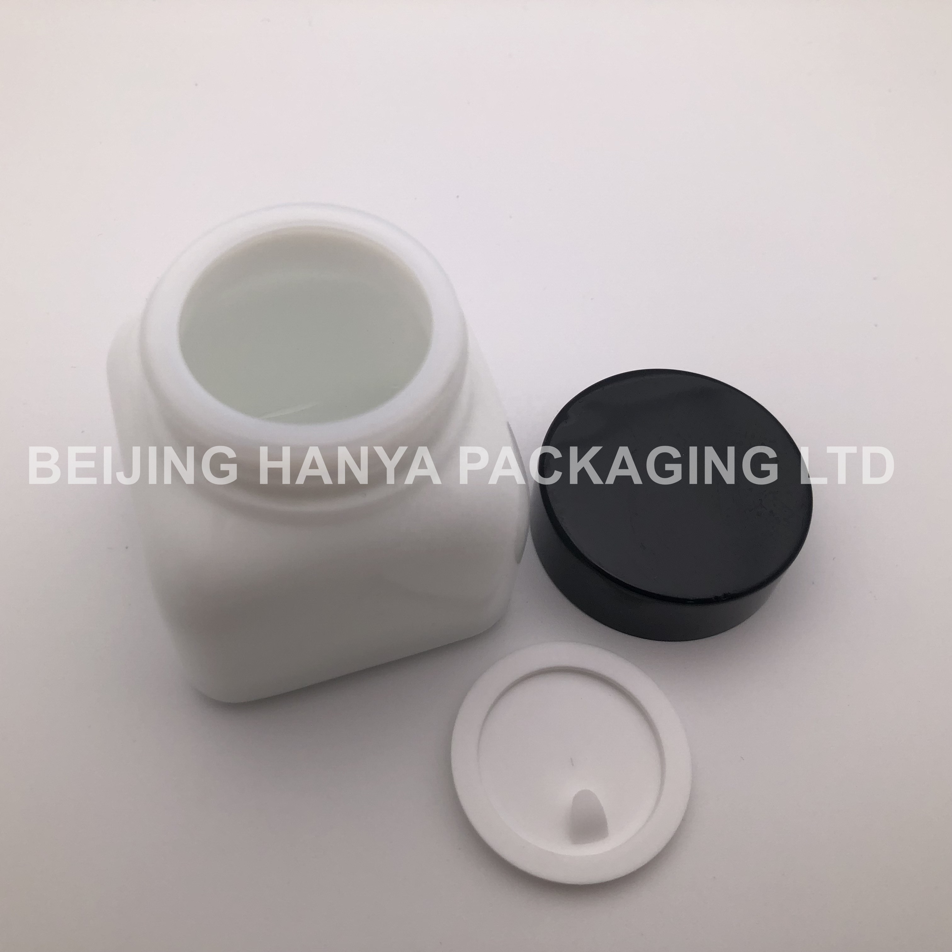 5ml 50ml 150ml 200ml White Cosmetic Glass Jar Wholesale Price From China Supplier