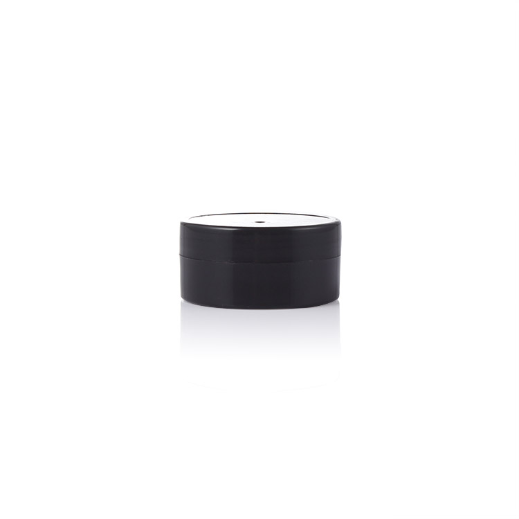 5ml 5g Matt Black Cosmetic Sample Eye Skin Cream Blush Container