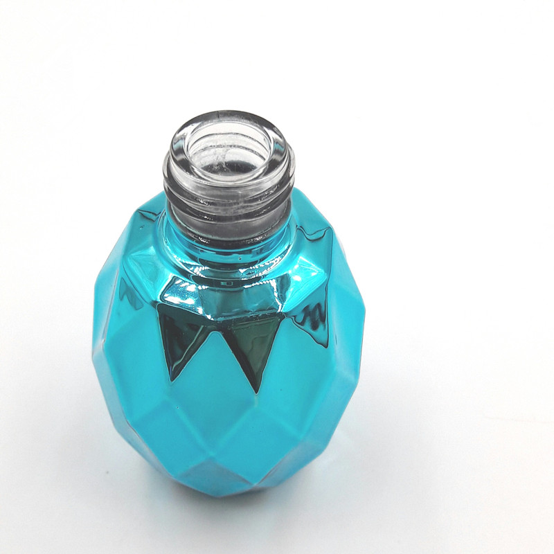 5ml 7ml 10ml 15ml custom electroplating luxury nail polish glass bottle