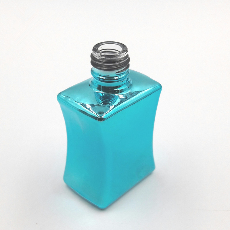 5ml 7ml 10ml 15ml custom electroplating luxury nail polish glass bottle