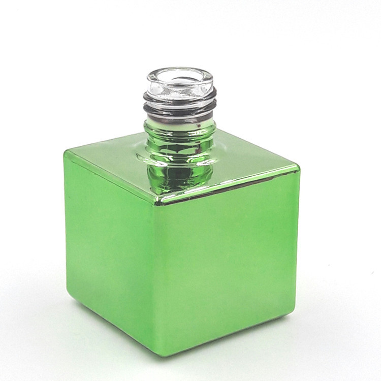 5ml 7ml 10ml 15ml custom electroplating luxury nail polish glass bottle
