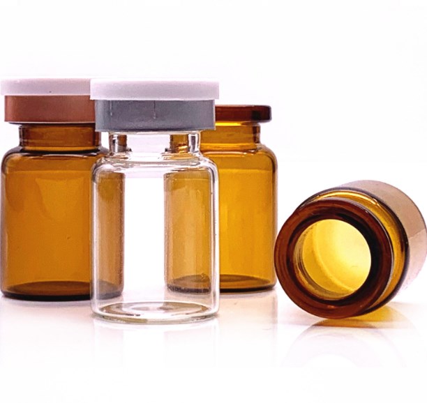 5ml 7ml 10ml Moulded glass vial for Antibiotics pharmaceutical glass bottle vaccine/injection use clear vial glass bottle
