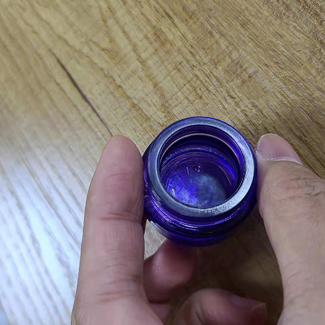 5ml 7ml 10ml small concentrate glass container Hemp oil containers child Resistant Glass Jar