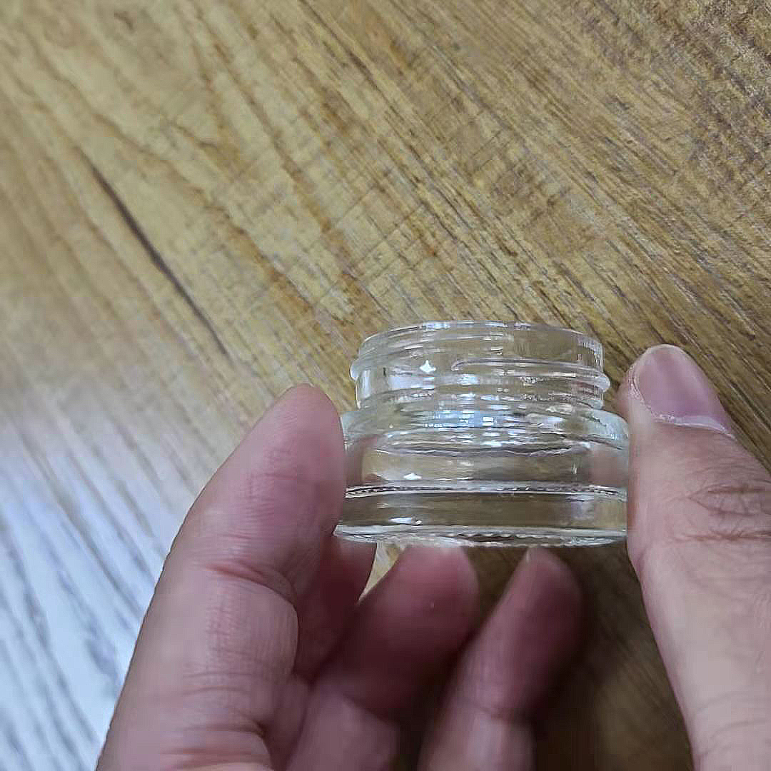 5ml 7ml 10ml small concentrate glass container Hemp oil containers child Resistant Glass Jar