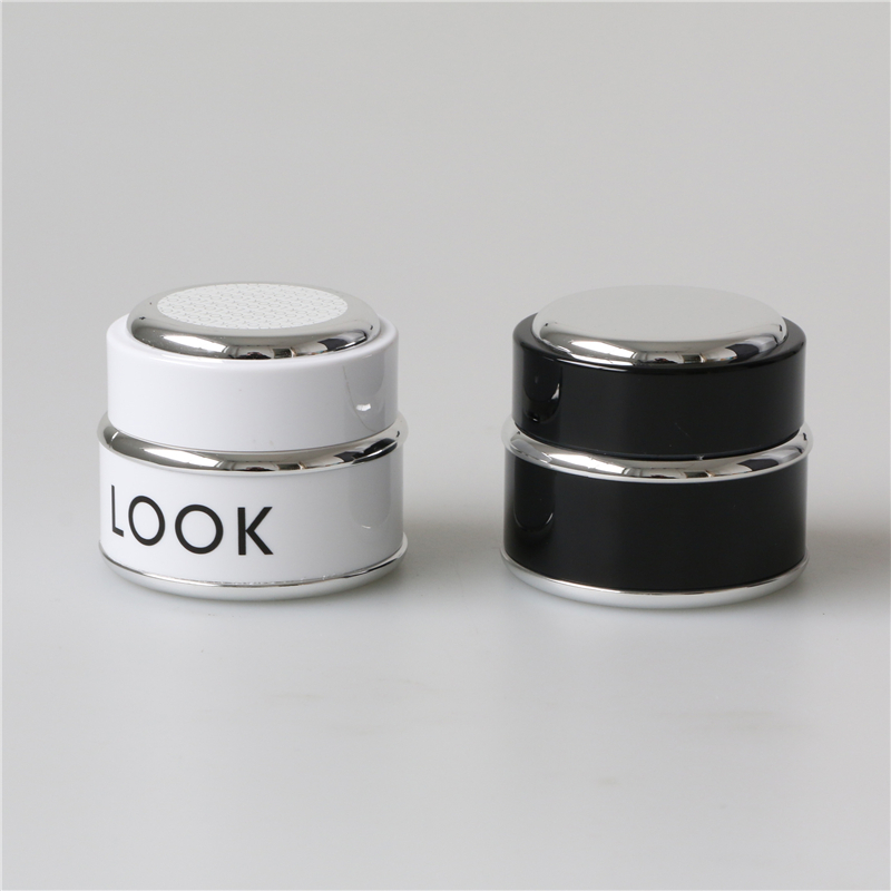 5ml 7ml 15ml 20ml 30ml 50ml luxury face body cream pot colored plastic container jar