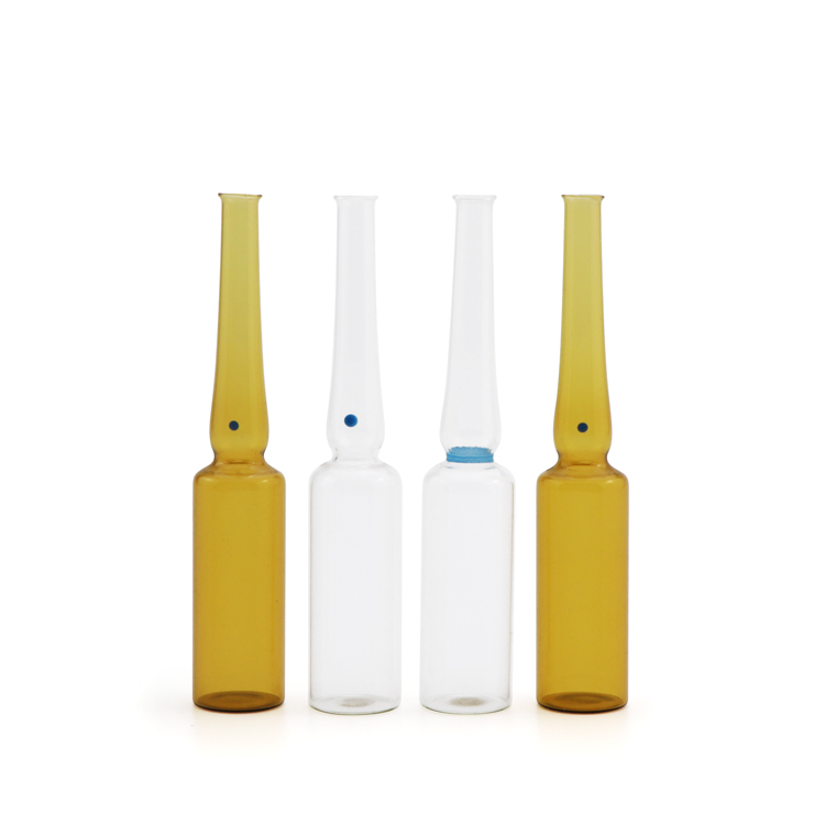 5ml 7ml 8ml 10ml 12ml 15ml empty amber cosmetic injection ampoule serum medical eye glass vial bottle