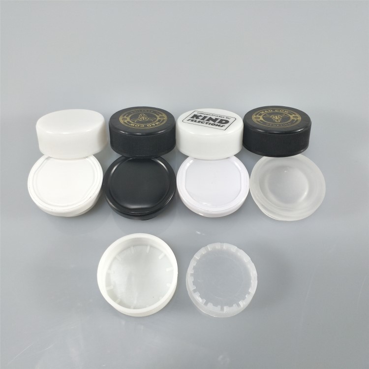 5ml 7ml 9ml 5g 7g 9g Glass clear CBD Wax Oil Concentrate Container glass Jar with child resistant