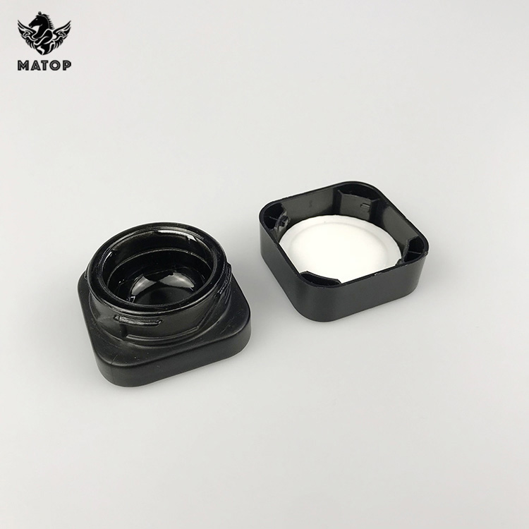 5ml 7ml 9ml Air tight herb weed container child proof glass jar