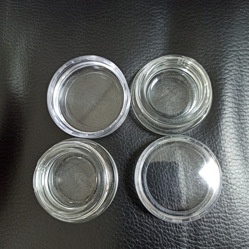 5ml 7ml 9ml Glass Concentrate Storage Jar with Child Proof Cap