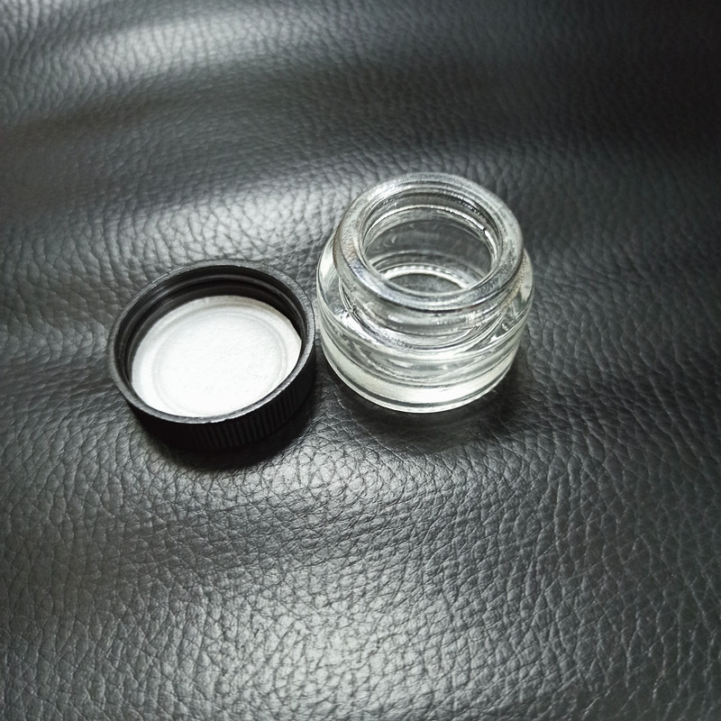 5ml 7ml 9ml Glass Concentrate Storage Jar with Child Proof Cap