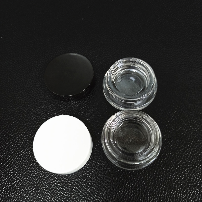 5ml 7ml 9ml Glass Concentrate Storage Jar with Child Proof Cap