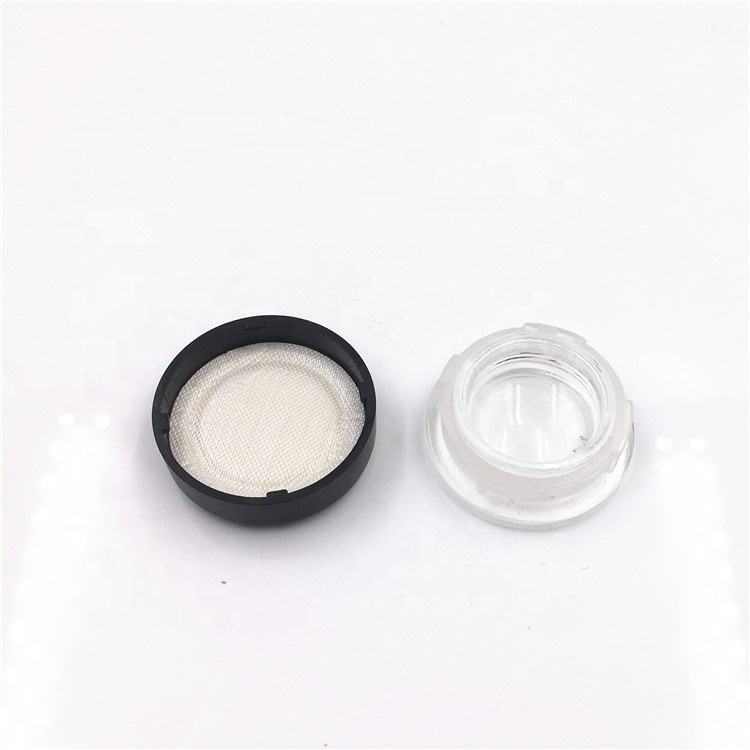 5ml 7ml Child Proof Glass Jar With Child Resistant Lid For Tobacco Tar